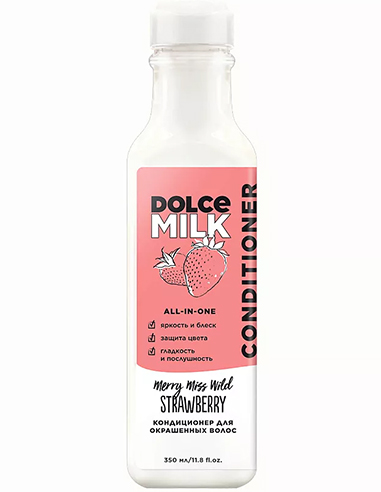 DOLCE MILK Conditioner Merry Miss Wild Strawberry 350ml/11.8fl.oz