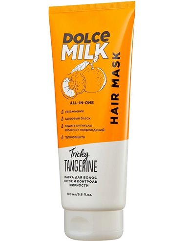 DOLCE MILK Hair Mask Tricky tangerine 200ml/6.76fl.oz