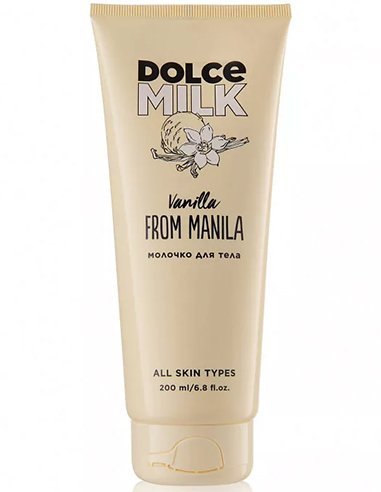 DOLCE MILK Body milk Vanilla from manila 200ml/6.8fl.oz