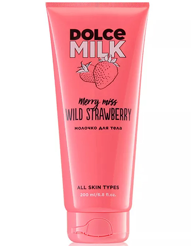 DOLCE MILK Body milk Merry miss wild Strawberry 200ml/6.8fl.oz