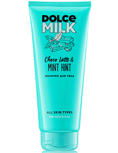 DOLCE MILK Body milk Mint Hint & Choco Latte 200ml/6.8fl.oz