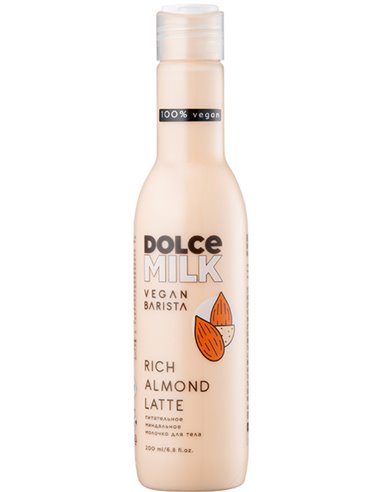 DOLCE MILK Body milk Rich Almond Latte 200ml/6.8fl.oz