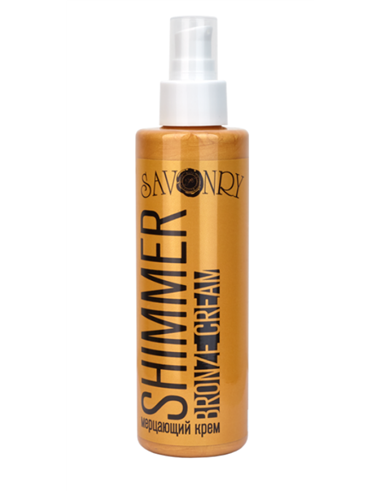 Savonry Shimmer Body Cream Bronze 200мл