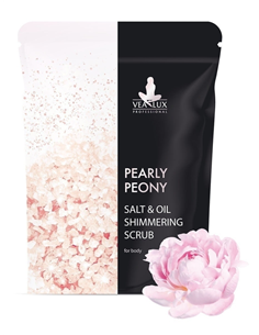 Vealux Скраб для тела антицеллюлитный с маслами Pearly Peony 200г