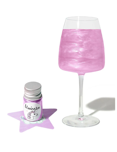 The Unicorn Shimmer for drinks, liquids, sauces, desserts Lilas 5ml
