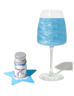 The Unicorn Шиммер для напитков, жидкостей, соусов, десертов Blue sky 5мл