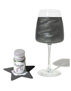 The Unicorn Шиммер для напитков, жидкостей, соусов, десертов Black star 5мл