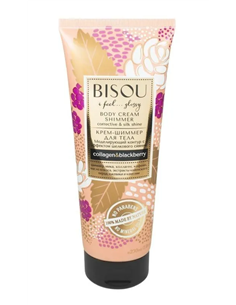BISOU Крем-шиммер для тела Моделирующий с эффектом шелкового сияния 230мл