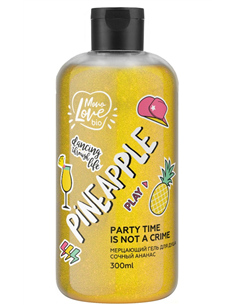 MonoLove bio Мерцающий гель для душа PINEAPPLE 300мл
