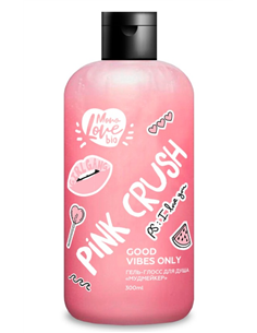 MonoLove bio Перламутровый гель-глосс для душа PINK CRUSH 300мл