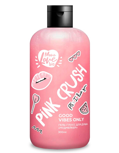 MonoLove bio Pearl shower gel-gloss PINK CRUSH 300ml