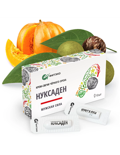 ФИТЭКО Крем-свечи черного ореха Нуксаден Мужская сила 10шт