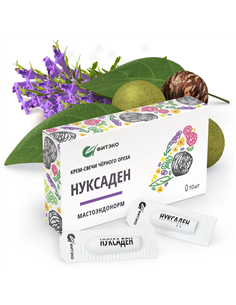 ФИТЭКО Крем-свечи черного ореха Нуксаден Мастоэндонорм 10шт