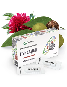 ФИТЭКО Крем-свечи черного ореха Нуксаден Климакснорм 10шт