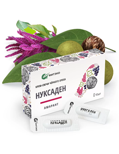 ФИТЭКО Крем-свечи черного ореха Нуксаден Амарант 10шт