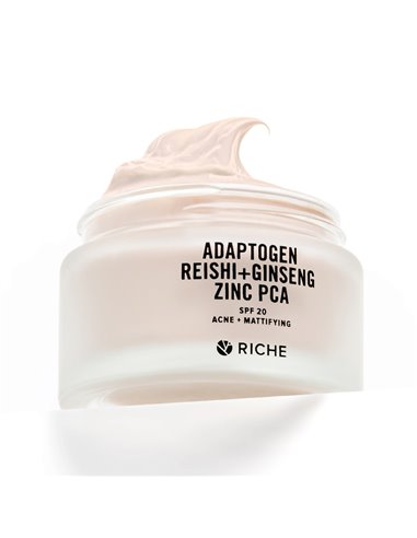 RICHE Mattifying face cream Adaptogen+Reishi+Ginseng+Zinc+PCA SPF20 50ml