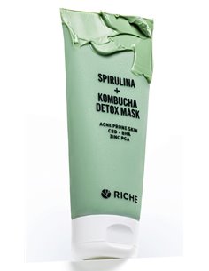 RICHE Spirulina+Kombucha Detox Mask CBD+BHA+Zinc+PCA 72ml