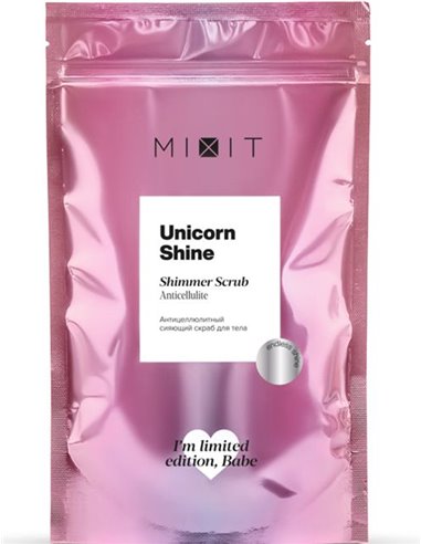 MIXIT Unicorn Shine Shimmer Scrub Anticellulite 250g
