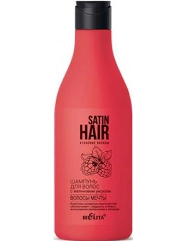 Belita SATIN HAIR Shampoo with raspberry vinegar 380ml