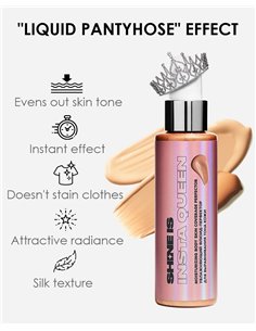 SHINE IS Хайлайтер молочко для тела INSTA QUEEN 100мл 