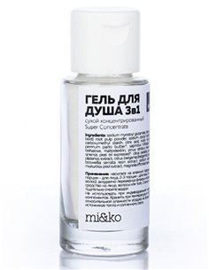 Mi&ko Dry concentrated shower gel Super Concentrate 3in1 30ml