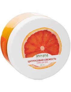 Levrana Body Scrub Salt Citrus Freshness 250ml