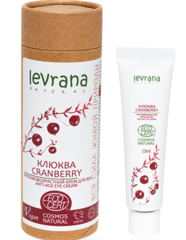 Levrana Eye Cream Cranberry Anti-Aging 15ml