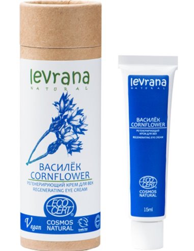 Levrana Cornflower Eye Cream Regenerating 15ml