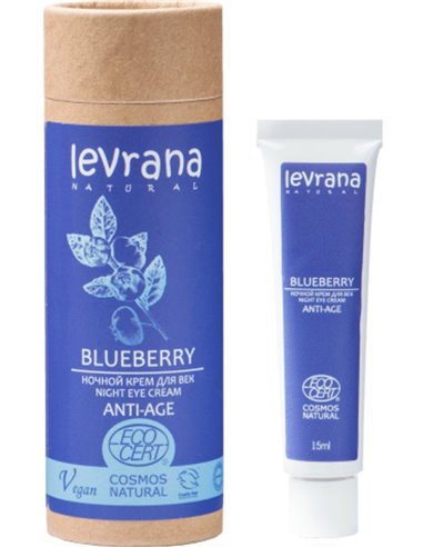 Levrana Eye Cream Night Blueberry ANTI-AGE 15ml