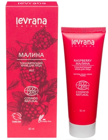 Levrana Face Cream Raspberry Toning 50ml