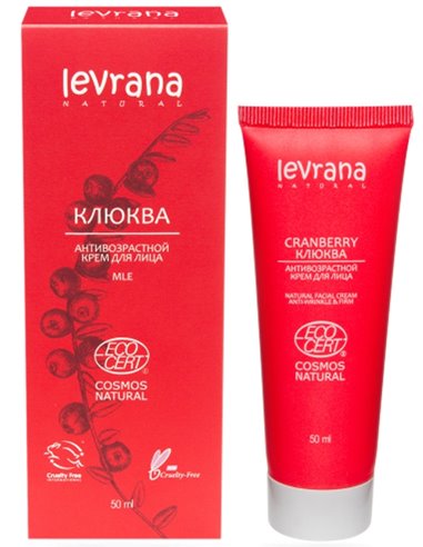 Levrana Cranberry anti-aging face cream 50ml