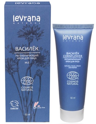 Levrana Face Cream Cornflower Regenerating 50ml