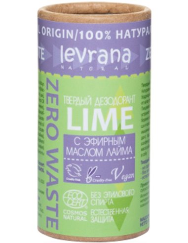 Levrana Deodorant Hard Lime 75g
