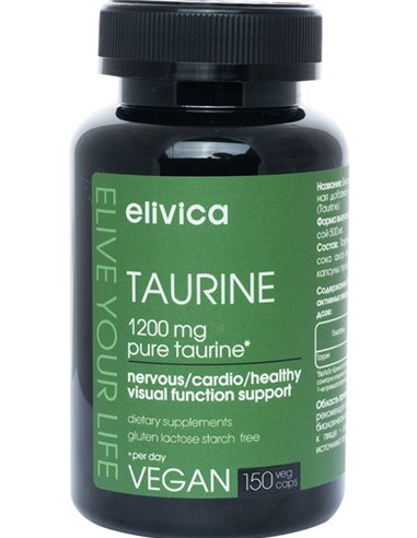ELIVICA TAURINE 150 capsules