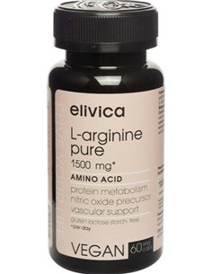 ELIVICA L-ARGININE PURE 60 capsules