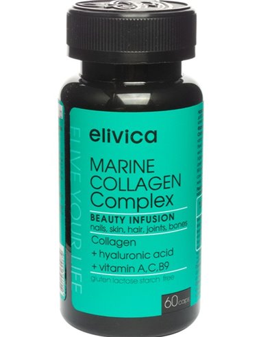 ELIVICA MARINE COLLAGEN COMPLEX 60 capsules