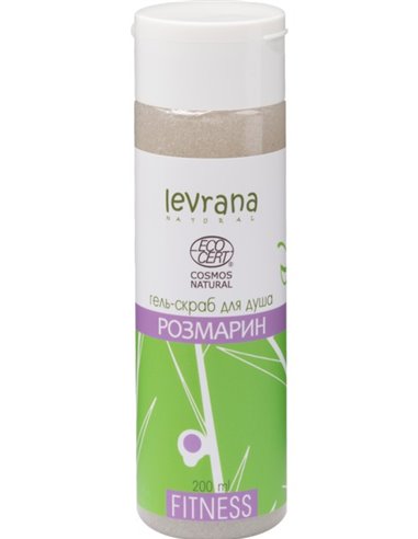Levrana Shower Gel Scrub Rosemary 200ml