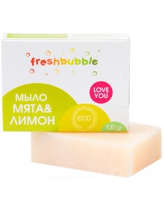 Levrana Мыло Экологичное универсальное Мята и лимон 100г