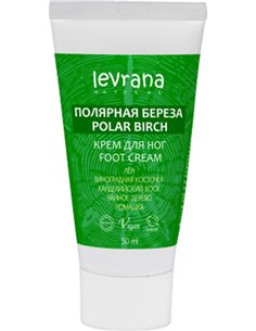 Levrana Крем для ног Натуральный Полярная береза 50мл