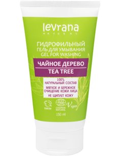 Levrana Гель для умывания Гидрофильный Чайное Дерево 150мл