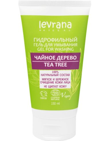 Levrana Washing Gel Hydrophilic Tea Tree 150ml