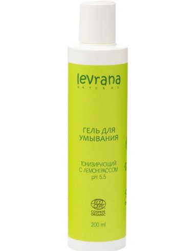 Levrana Cleansing Gel Toning with Lemongrass 200ml
