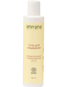 Levrana Гель для умывания Антибактериальный с ферментами ржи 200мл