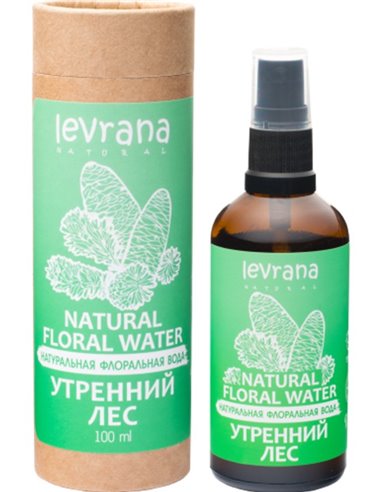 Levrana Флоральная вода для лица и тела Утренний лес 100мл