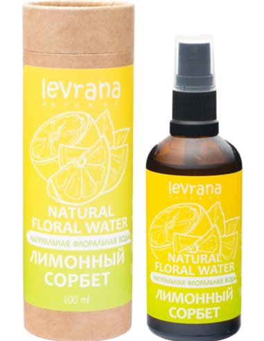 Levrana Floral Water for Face and Body Lemon Sorbet 100ml