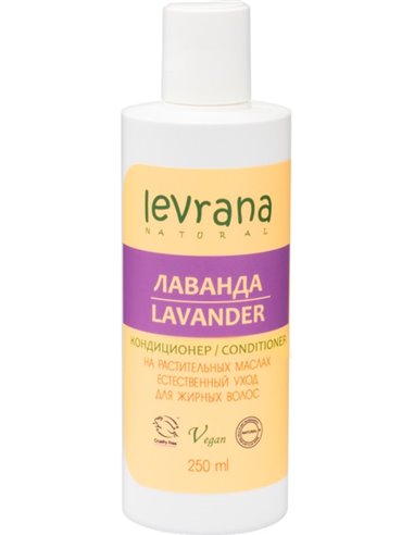 Levrana Hair Conditioner for Oily Hair Lavender 250ml