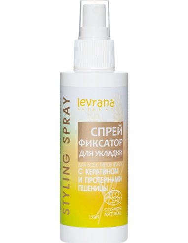 Levrana Spray fixative for hair styling 150ml