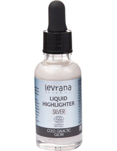 Levrana Highlighter Liquid Сold galactic glow (silver) 30ml