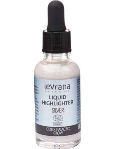 Levrana Highlighter Liquid Сold galactic glow (silver) 30ml