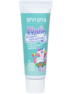 Levrana Хайлайтер Детский жидкий для лица ЮННИ Сияние падающей звезды (тон золотистый) 30мл
